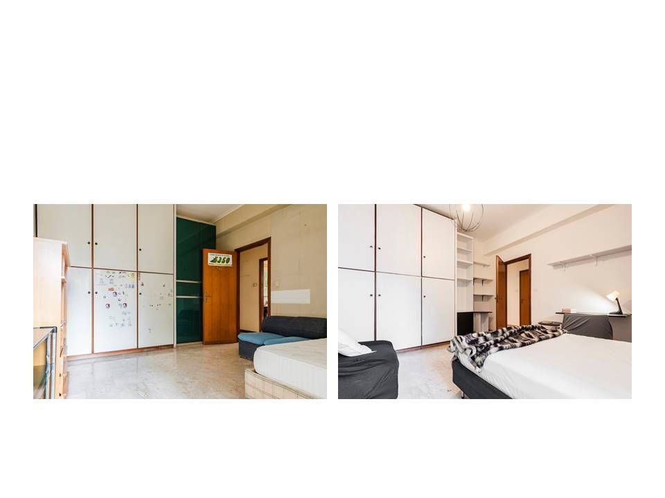 altro scorcio della stanza con bagno in camera, con armadio 4...anzi 6 stagioni!!!